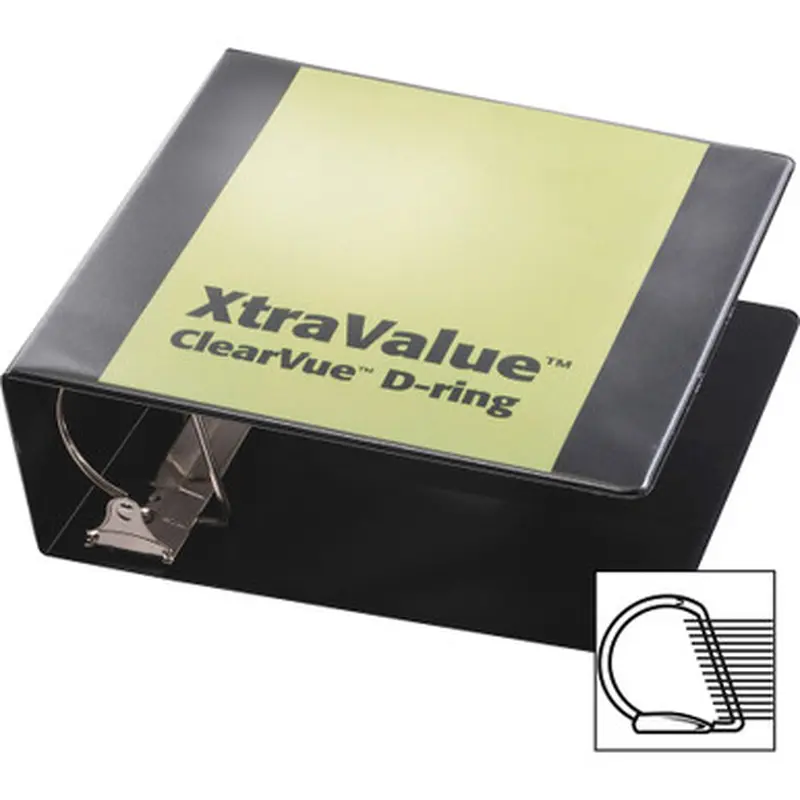 Cardinal 17811CB Performer ClearVue Slant-D Ring Binder