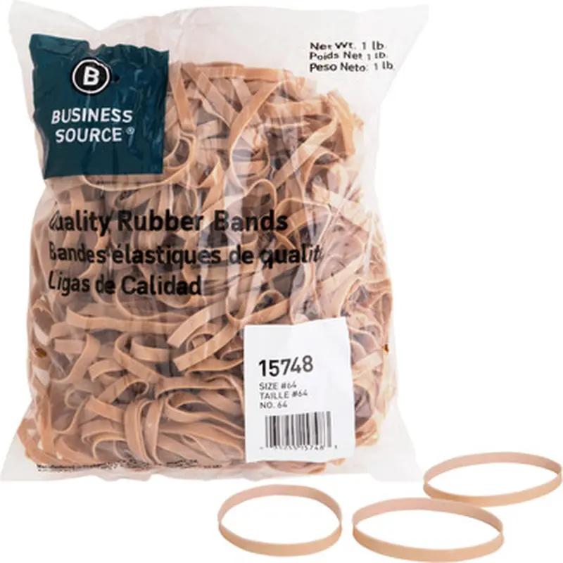 Business Source 15748 Quality Rubber Bands