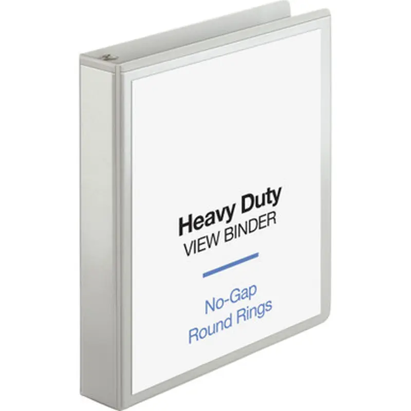 Business Source 19651 Round-ring View Binder