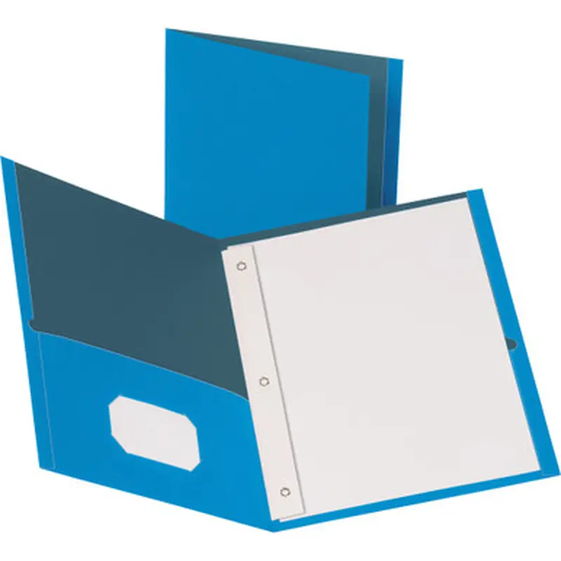 Business Source 78507 Storage Pockets Fastener Folders