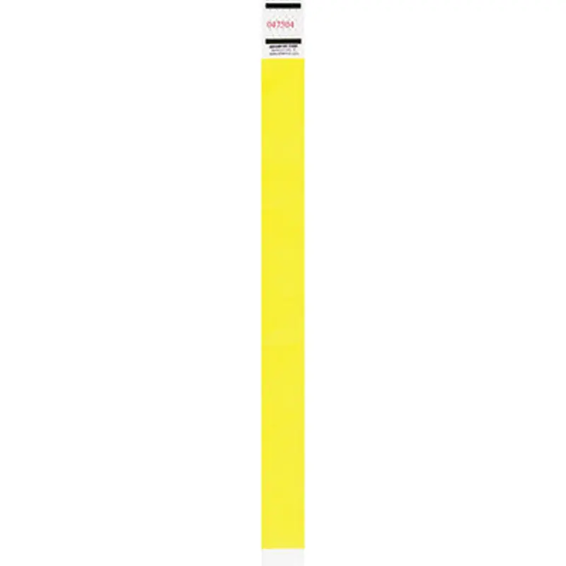 Advantus 91123 Neon Tyvek Wristbands