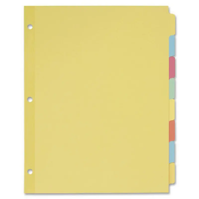 Avery CP2138 Plain Tab Write-On Dividers