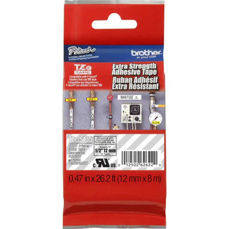 Brother TZE-S135 P-touch Industrial TZe Tape Cartridges