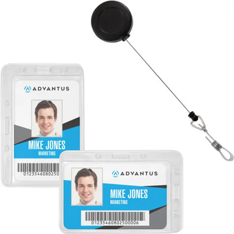Advantus 76096 Antimicrobial ID &amp Security Pack