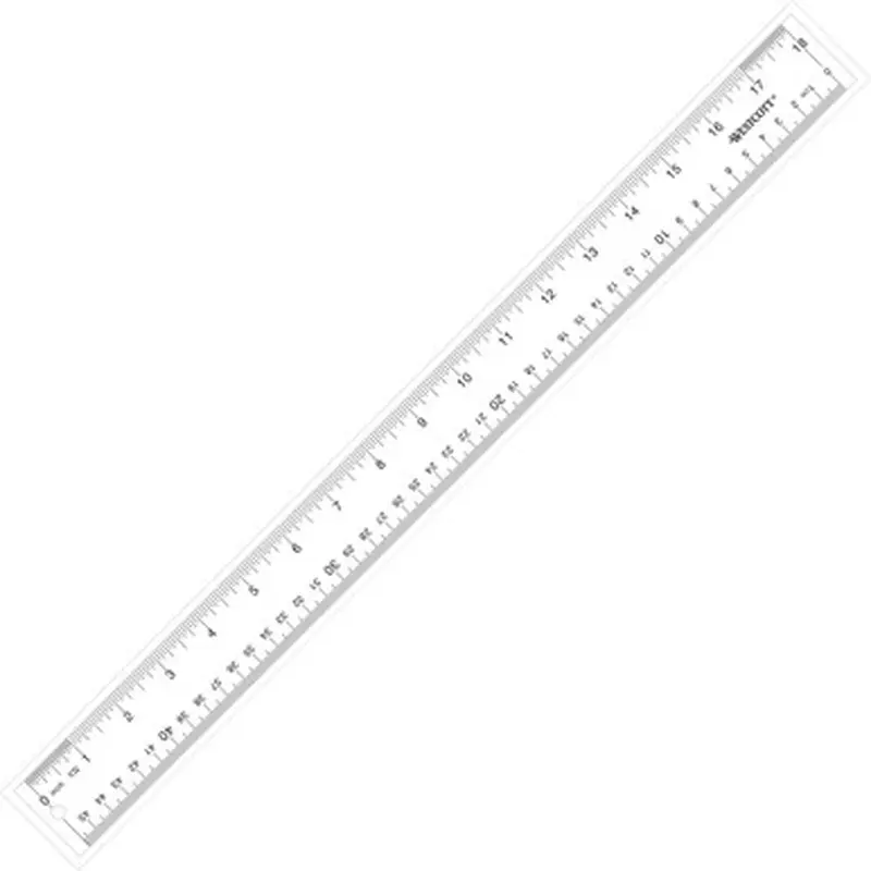 Westcott 10564 See-Through Acrylic Rulers