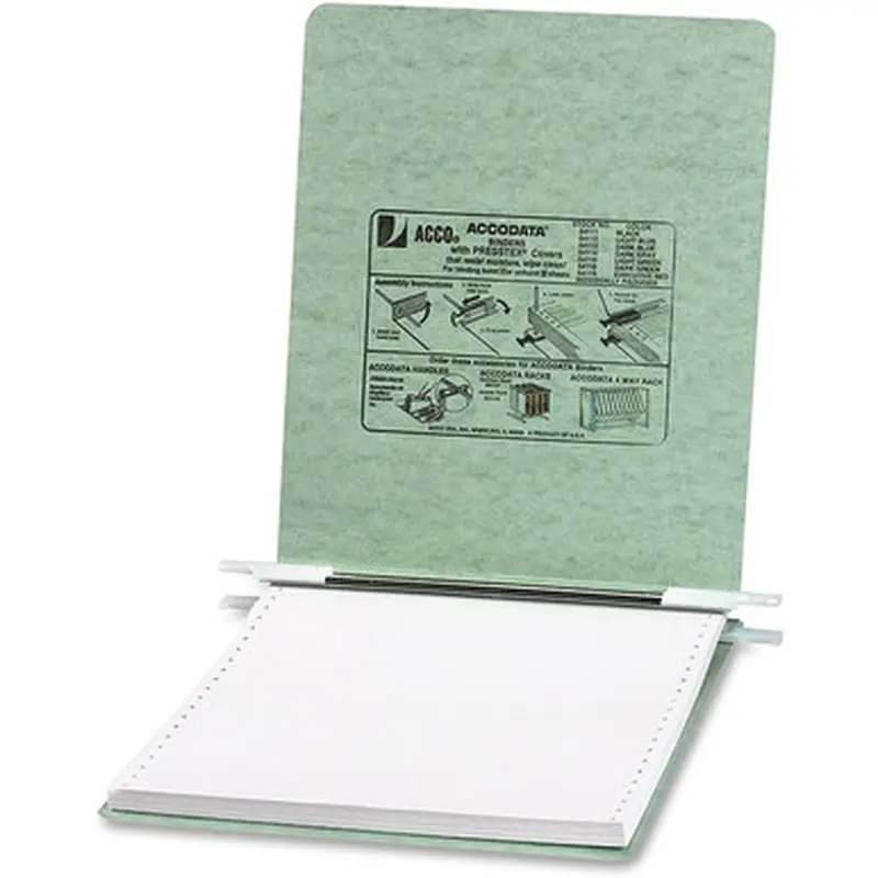 ACCO 54115 PRESSTEX Unburst Data Binders for 9-1/2 x 11&quot Sheets