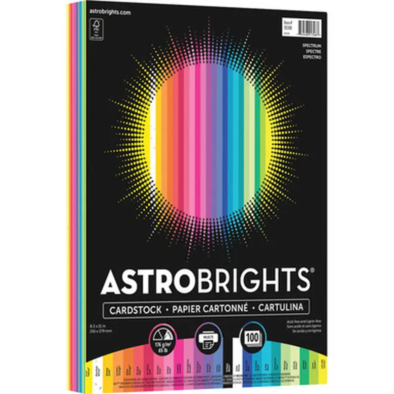 Astro 91398 Cardstock Spectrum Assortment