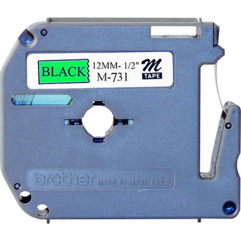 Brother M-731 P-touch Nonlaminated M Series Tape Cartridge