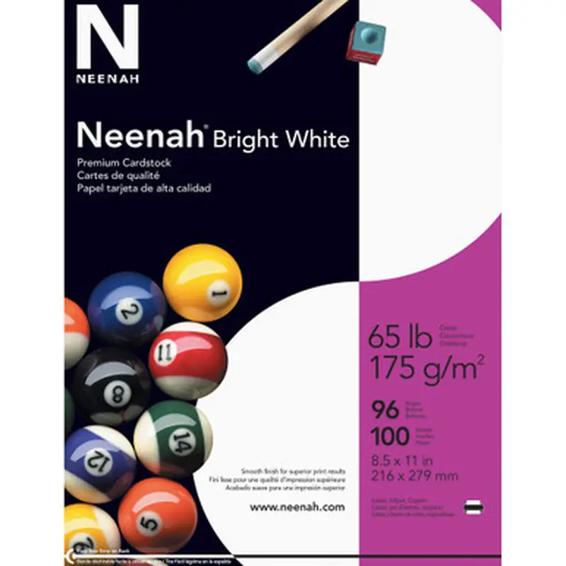 Neenah 91901 Bright White Cardstock