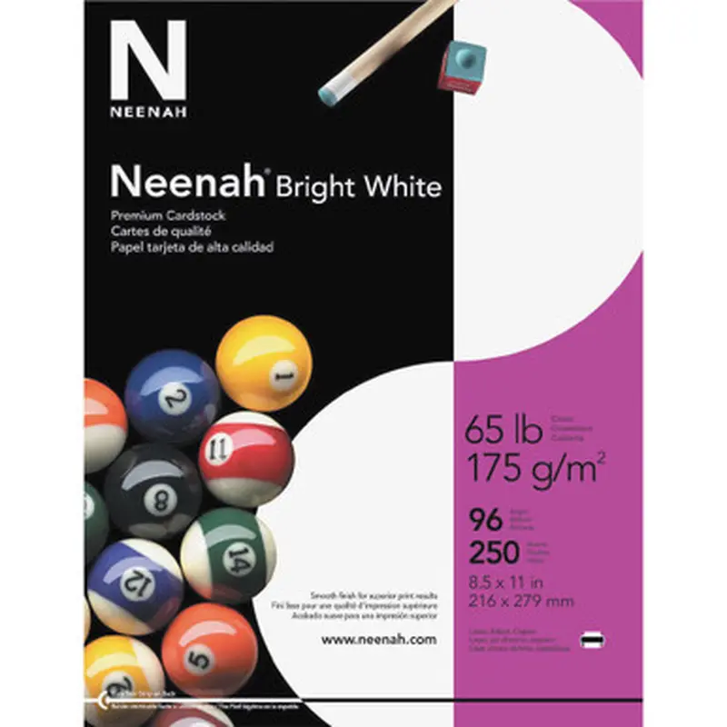 Neenah 91904 Bright White Cardstock