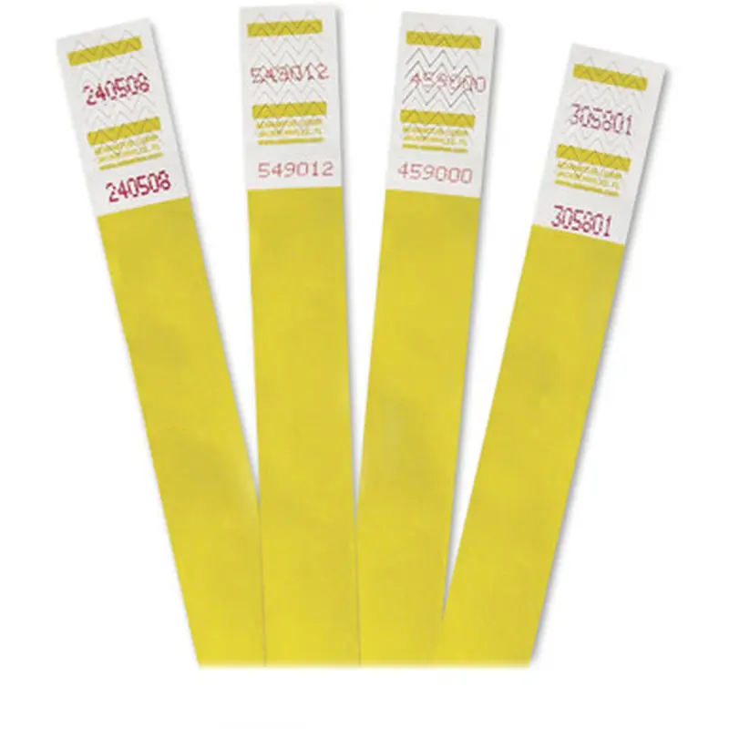 Advantus 75512 500-Pack Tyvek Colored Wrist Bands