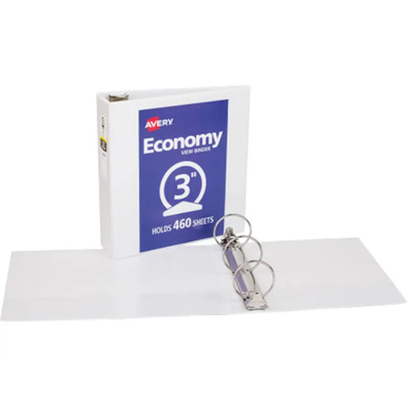 Avery CV11-25-WE Economy View Binder
