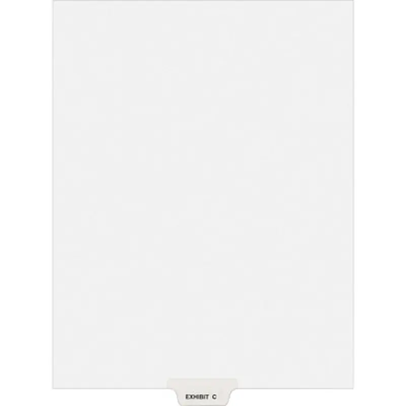 Avery LGLTBEXC Individual Legal Exhibit Dividers - Avery Style - Unpunched