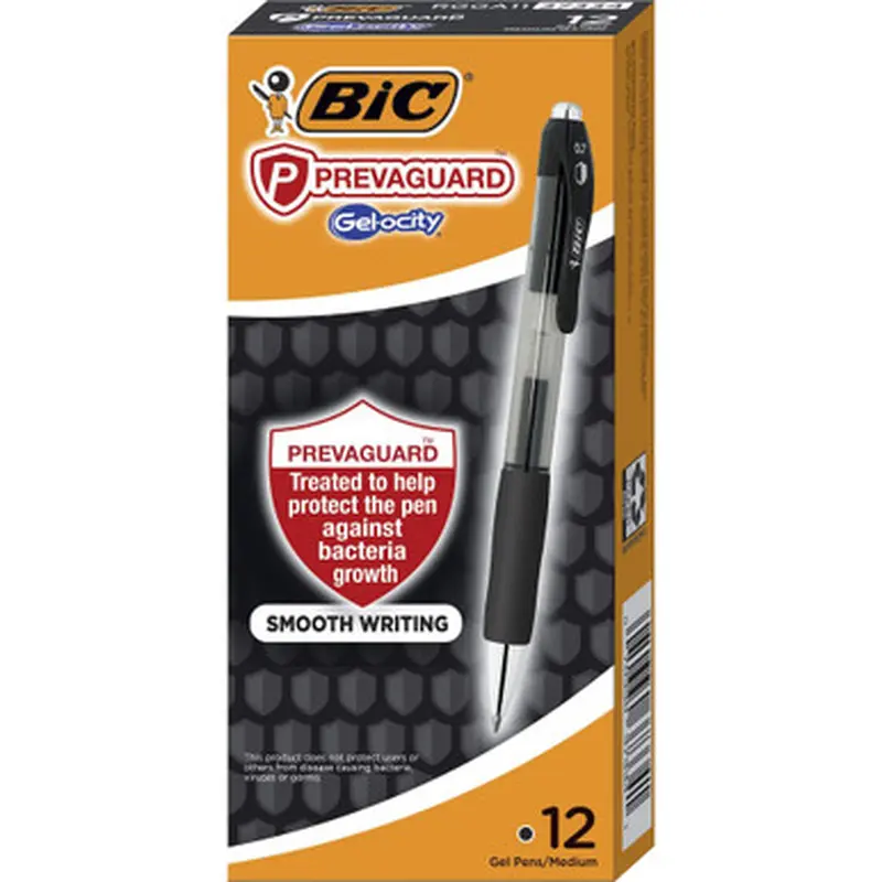 BIC RGGA11BK PrevaGuard Gel-ocity Gel Pen