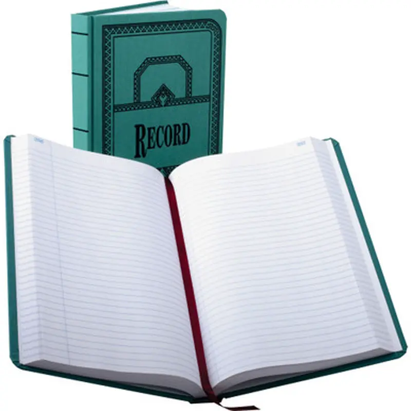 Boorum &amp Pease 66-500-R Boorum 66 Series Blue Canvas Record Books