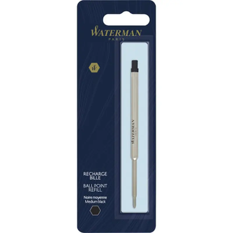 Waterman S0944480 Black Refill for Ballpoint Pen