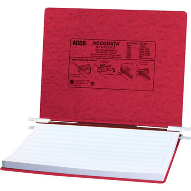 ACCO 54079 PRESSTEX Unburst Data Binders for 14-7/8 x 11&quot Sheets
