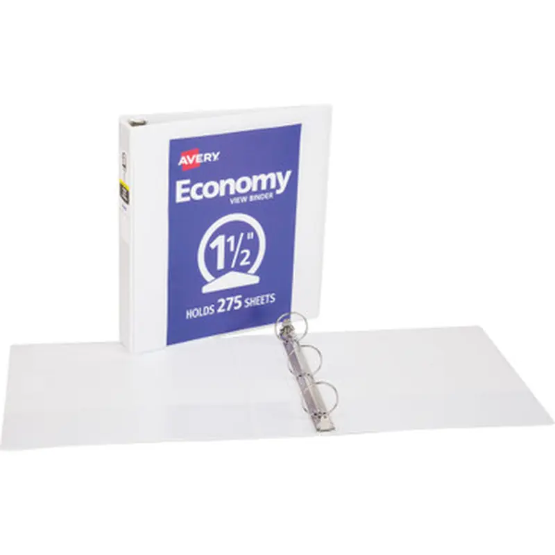 Avery CV11-15-WE Economy View Binder