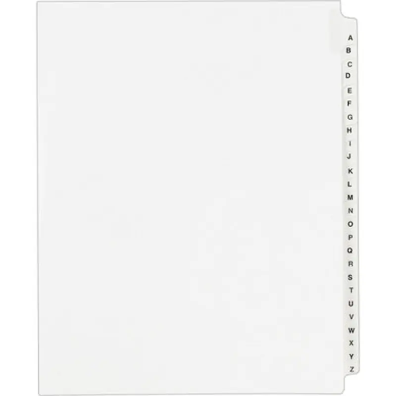 Avery LGAZLTS Standard Collated Legal Exhibit Divider Sets - Avery Style