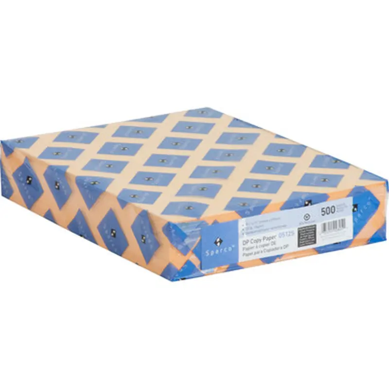 Sparco 05125 Goldenrod Copy Paper, 8-1/2 x 11&quot, 20 Lb., Ream of 500 Sheets