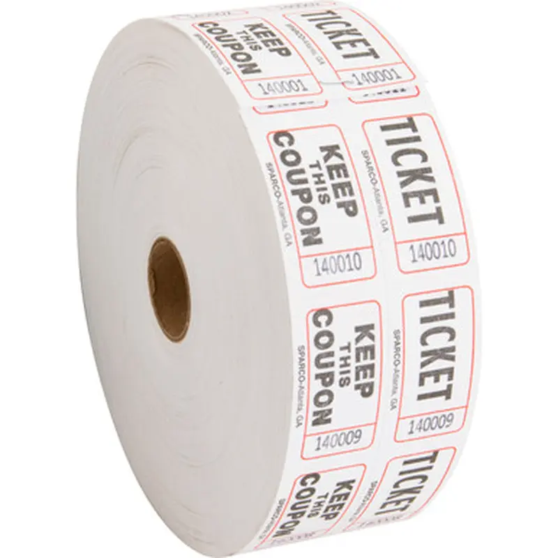 Sparco 99210 Roll Tickets