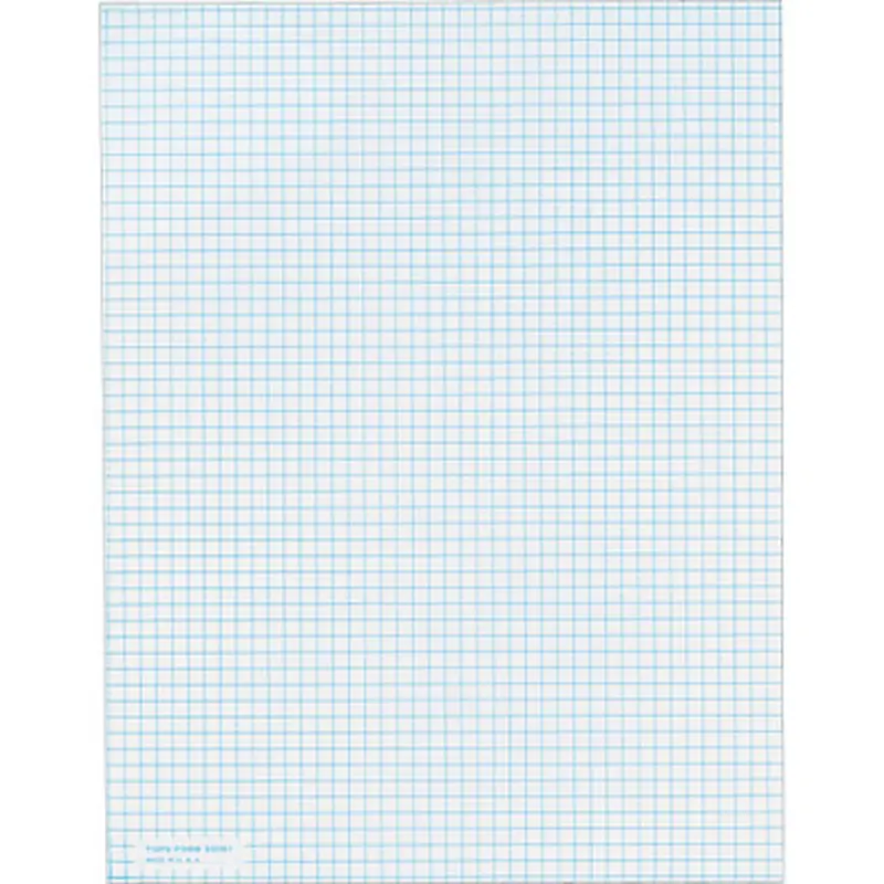 TOPS 33051 5 Square/Inch Quadrille Pads - Letter