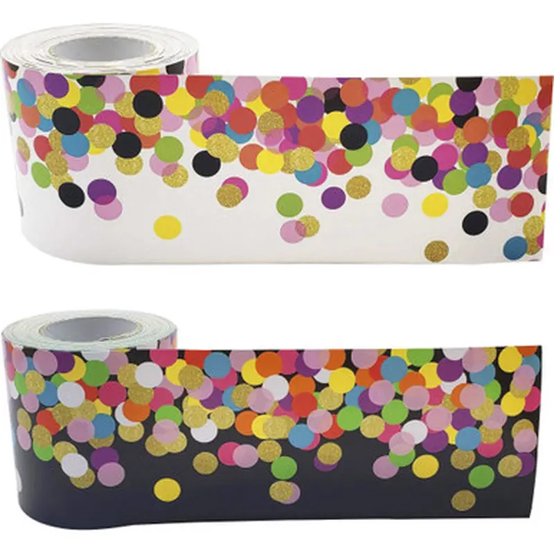 Teacher Created Resources 32302 Colorful Confetti Border Trim