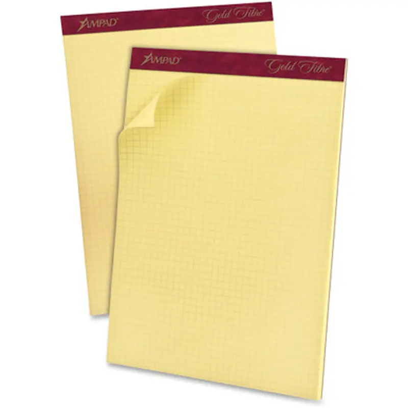 Ampad 22143 Medium Weight Quadrille Pads - Letter