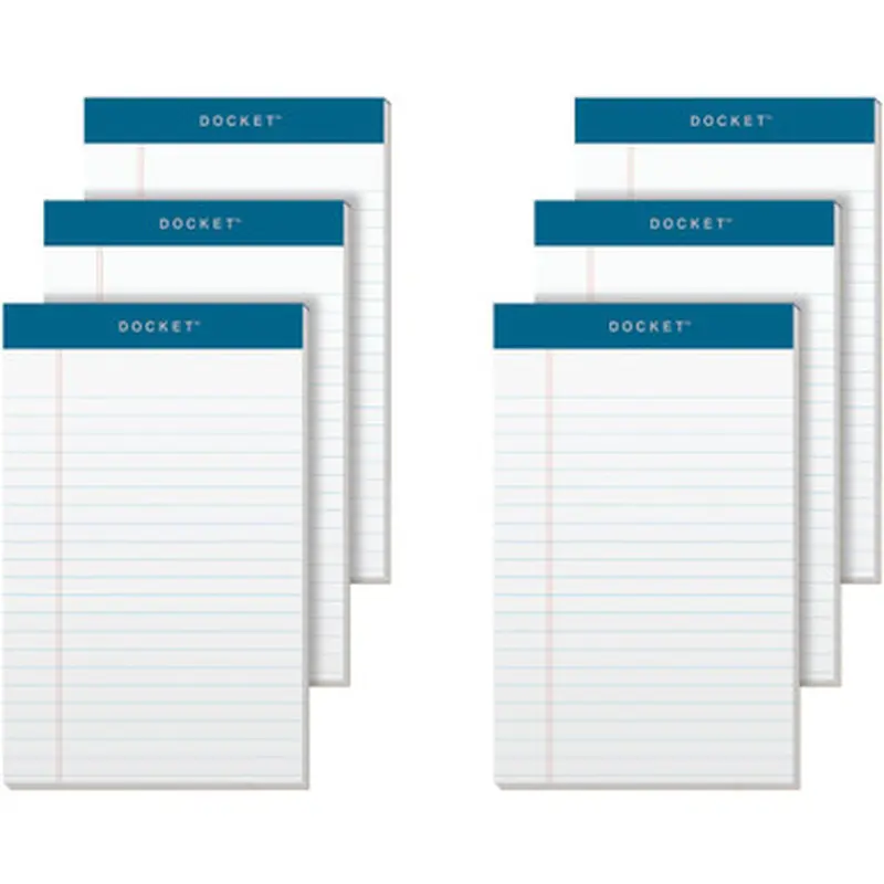 TOPS 63366 Docket Narrow Rule Writing Tablet