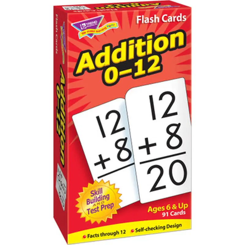 Trend T53101 Math Flash Cards