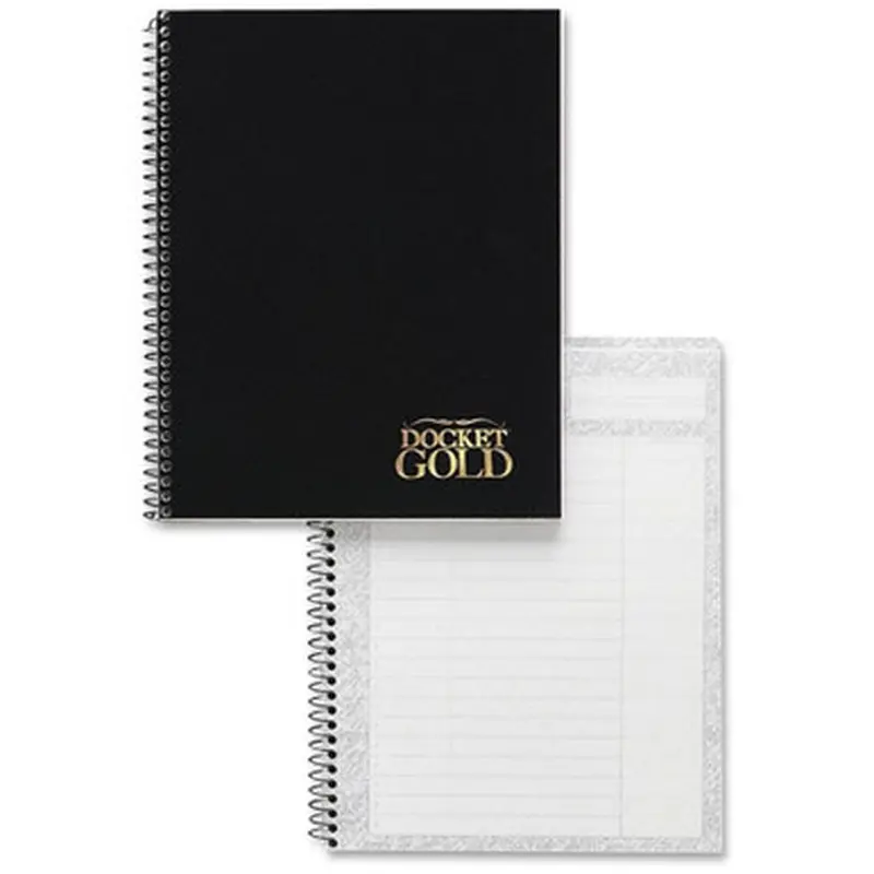 TOPS 63754 Docket Gold Wirebound Project Planner