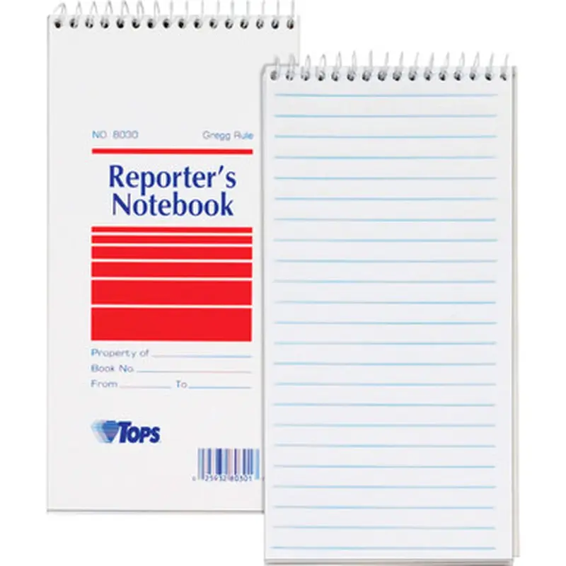 TOPS 8030 Reporter&#039s Notebooks