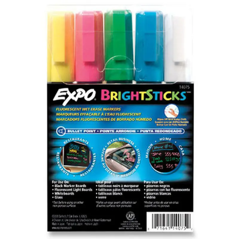 Expo 14075 Bright Sticks Marker Set