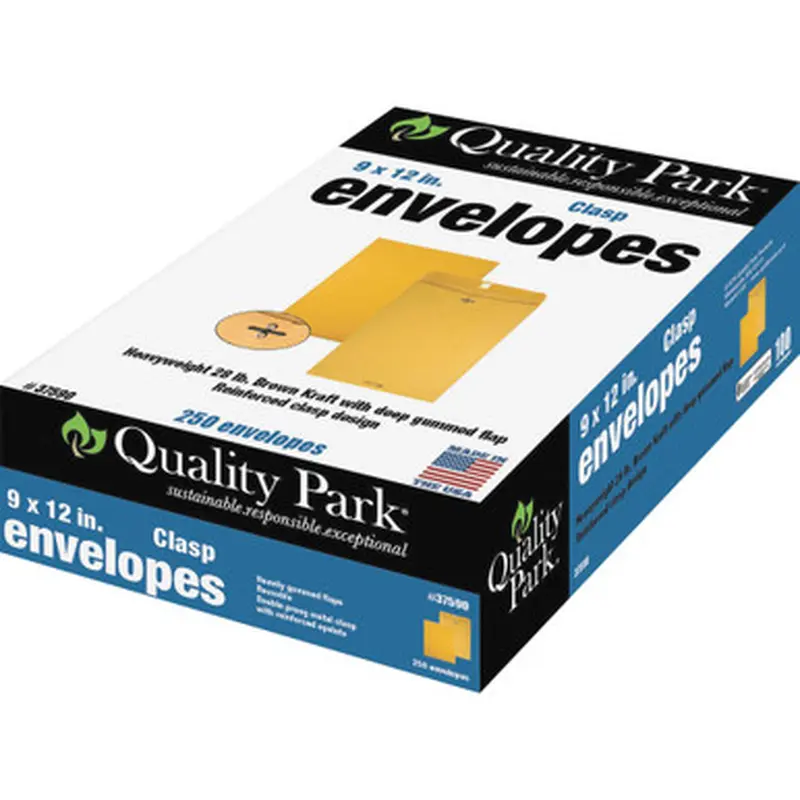 Quality Park 37590 Clasp Envelopes with Dispenser