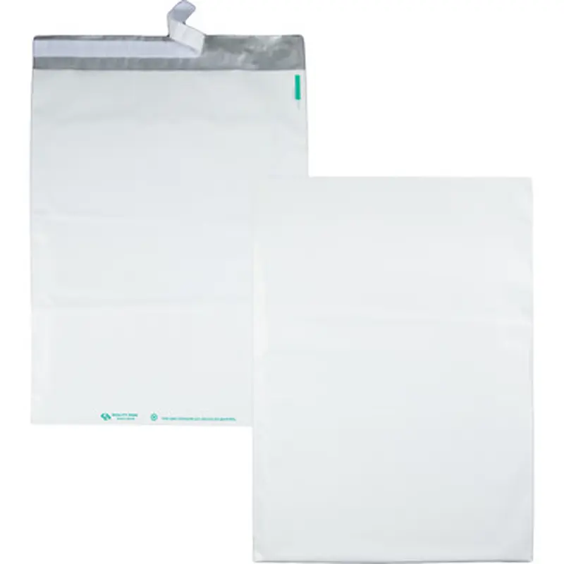 Quality Park 45235 White Poly Mailing Envelopes