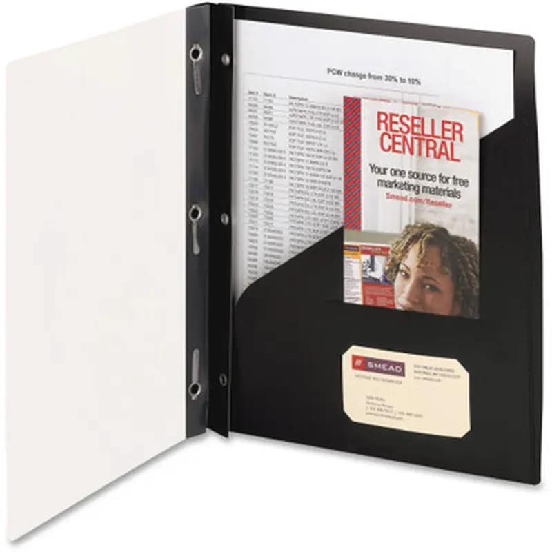 Smead 86010 Accent Series Poly Report Covers
