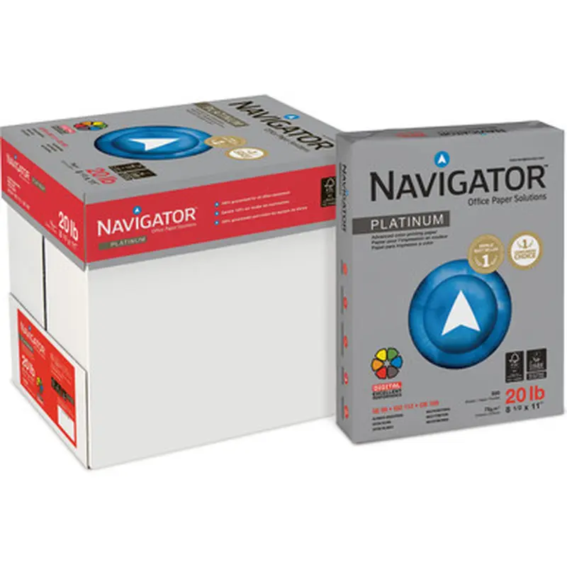 Navigator NPL11205R Platinum Superior Productivity Multipurpose Paper - Silky Touch