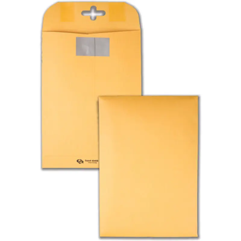 Quality Park 43468 Resealable Redi-Tac Clasp Envelopes