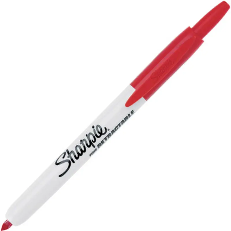 Sharpie 32702 Retractable Fine Point Permanent Marker