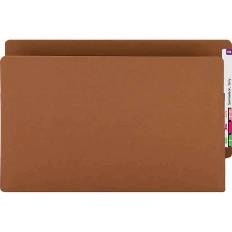 Smead 73611 End Tab Extra Wide File Pocket - Straight-Cut Tab