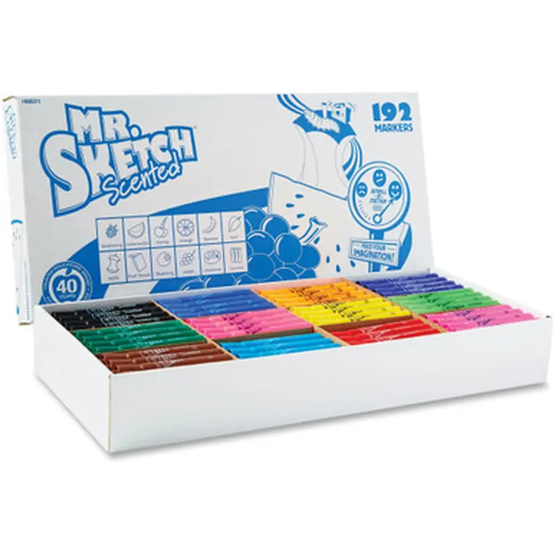 Mr. Sketch 1905311 Scented Markers Classpack