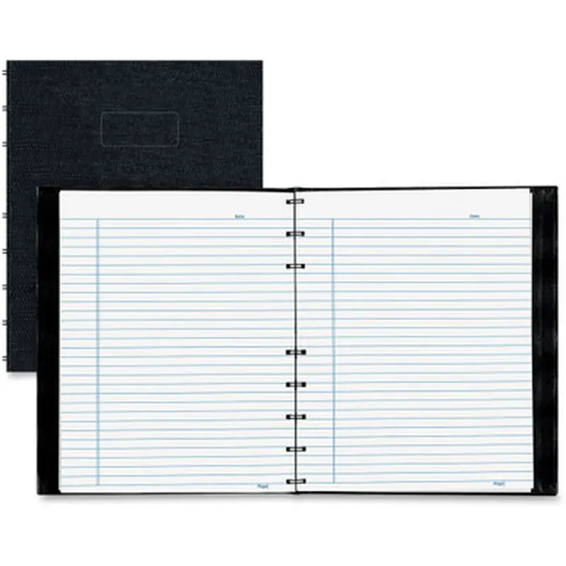 Rediform A7150.BLK NotePro Twin-wire Composition Notebook
