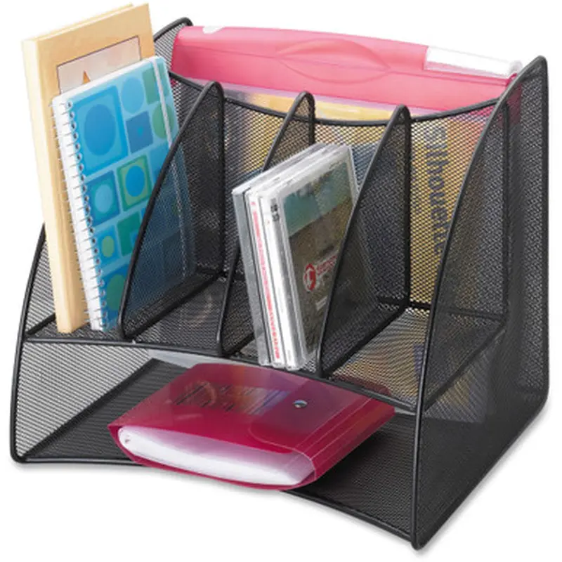 Safco 3261BL Onyx Mesh Corner Organizer