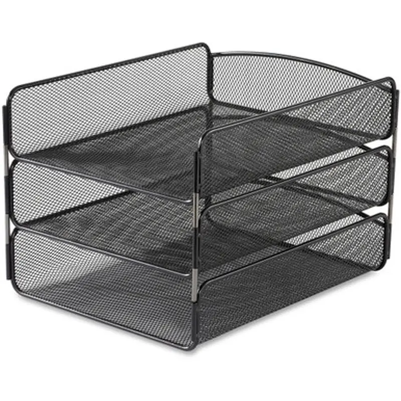 Safco 3271BL Onyx Letter Tray