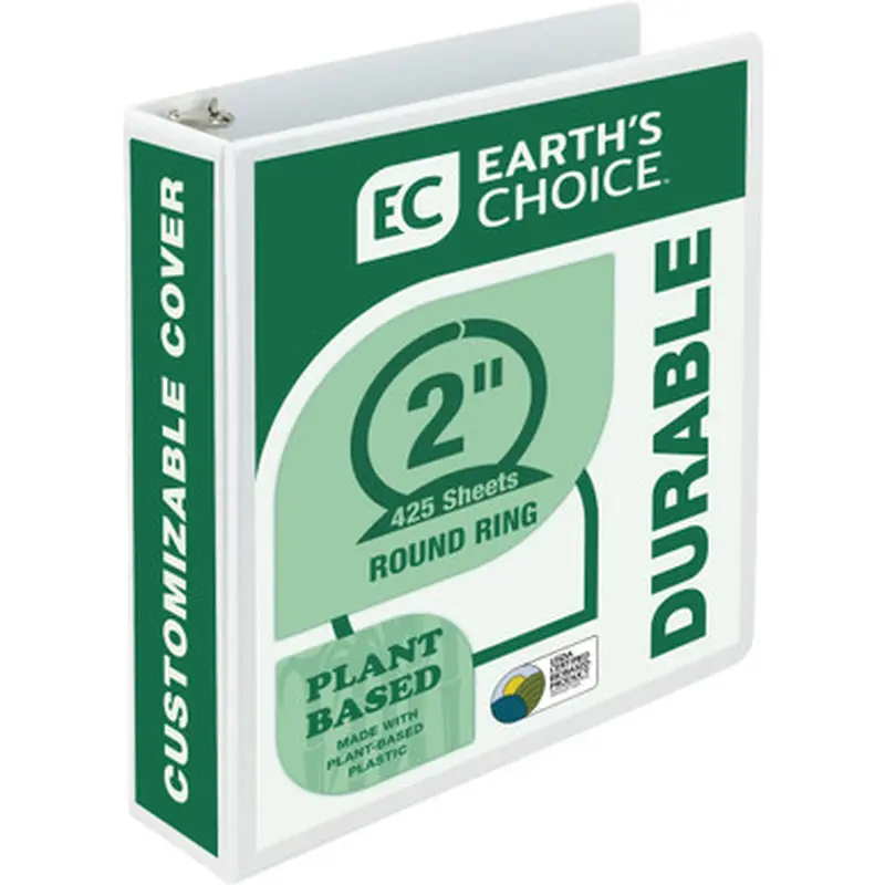 Samsill 18967 Earth&#039s Choice Biobased USDA Certified 2&quot View Binder