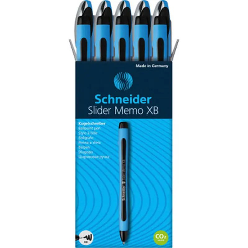 Schneider 150201 Slider Memo XB Ballpoint Pen