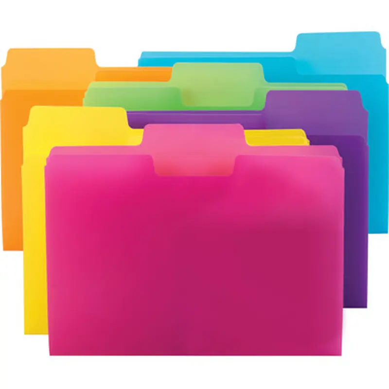 Smead 10515 SuperTab Poly File Folders