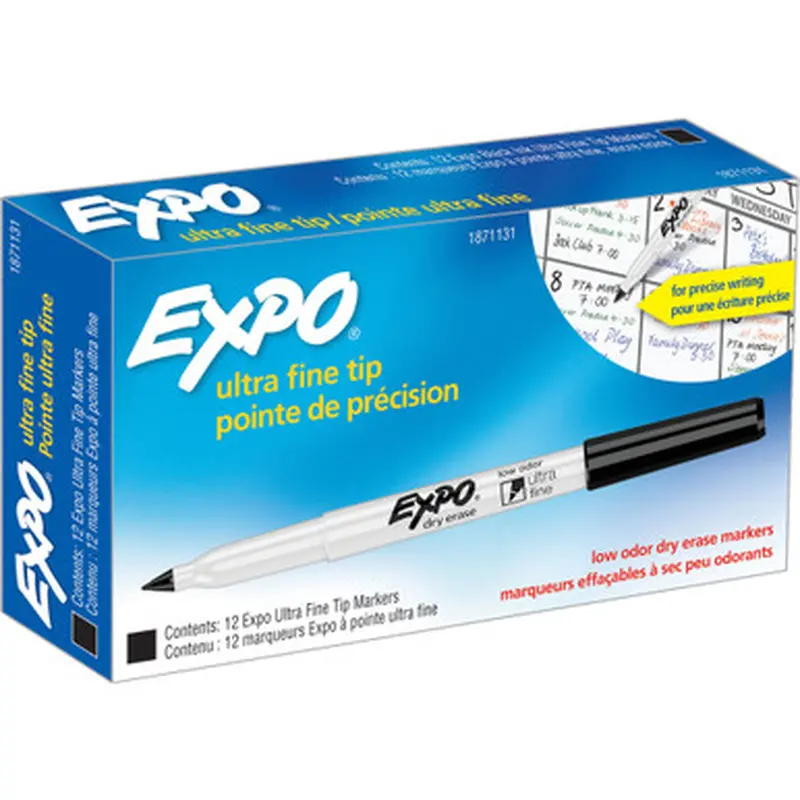 Expo 1871131 Ultra Fine Point Dry Erase Markers