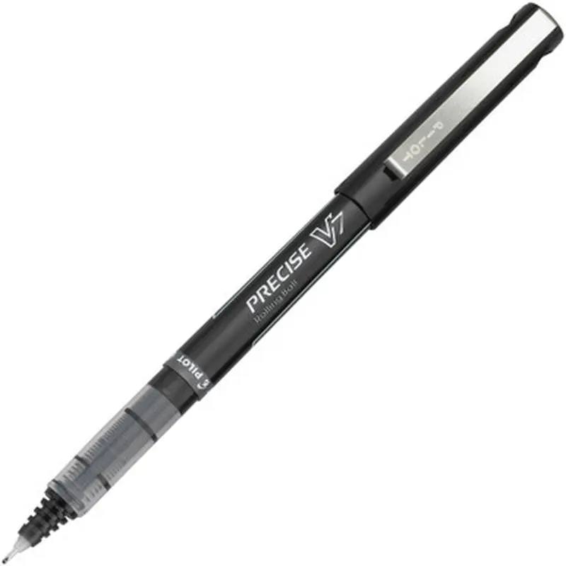 Pilot 35392 Precise V7 Fine Premium Capped Rolling Ball Pens - Bar-coded