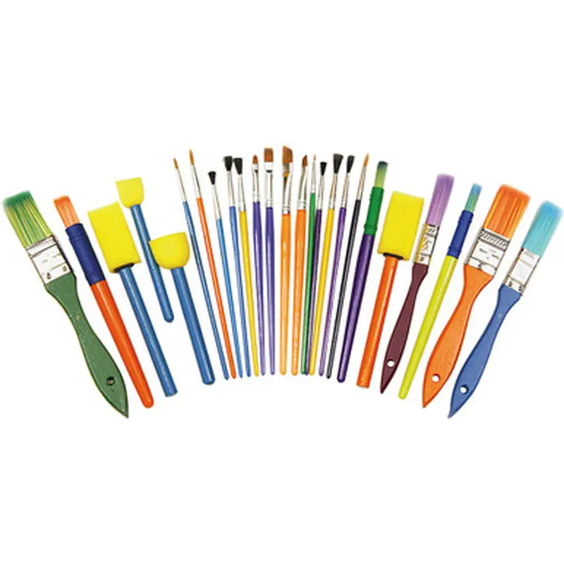 Creativity Street 5180 Assorted Brush Starter Set